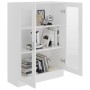Vitrina de madera contrachapada blanco 82,5x30,5x115 cm en Librerías y estanterías | Comprar online en Foru.es
