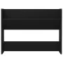 Zapatero de pared madera contrachapada negro 80x18x60 cm de vidaXL, Zapateros y organizadores de calzado - Ref: Foro24-806743...