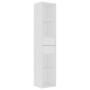Estantería librería madera contrachapada blanco 36x30x171 cm en Librerías y estanterías | Comprar online en Foru.es