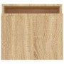 Mesa de centro madera contrachapada color roble 100x48x40 cm en Mesas de centro | Comprar online en Foru.es