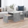 Mesa de centro madera contrachapada gris hormigón 100x48x40 cm en Mesas de centro | Comprar online en Foru.es