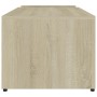 Mesa de centro madera contrachapada color roble 90x45x35 cm en Mesas de centro | Comprar online en Foru.es