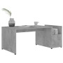 Mesa de centro madera contrachapada gris hormigón 90x45x35 cm en Mesas de centro | Comprar online en Foru.es