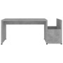 Mesa de centro madera contrachapada gris hormigón 90x45x35 cm en Mesas de centro | Comprar online en Foru.es