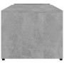 Mesa de centro madera contrachapada gris hormigón 90x45x35 cm en Mesas de centro | Comprar online en Foru.es