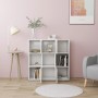 Estantería librería madera contrachapada blanco 90x30x90 cm en Librerías y estanterías | Comprar online en Foru.es