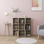 Estantería madera contrachapada color roble Sonoma 90x30x90 cm en Librerías y estanterías | Comprar online en Foru.es