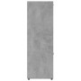 Estantería madera contrachapada gris hormigón 90x30x90 cm en Librerías y estanterías | Comprar online en Foru.es