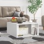Mesas de centro 4 pzas madera contrachapada blanco 33x33x33 cm de vidaXL, Mesas de centro - Ref: Foro24-806813, Precio: 48,51...