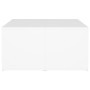Mesas de centro 4 pzas madera contrachapada blanco 33x33x33 cm de vidaXL, Mesas de centro - Ref: Foro24-806813, Precio: 48,51...