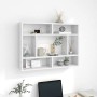 Estantería de pared madera contrachapada blanco 75x16x55 cm en Estanterías | Comprar online en Foru.es