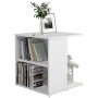 Mesa auxiliar de madera contrachapada blanco 45x45x48 cm de vidaXL, Mesas auxiliares - Ref: Foro24-806804, Precio: 31,94 €, D...