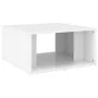 Mesas de centro 4 pzas contrachapada blanco brillo 33x33x33 cm de vidaXL, Mesas de centro - Ref: Foro24-806819, Precio: 39,87...