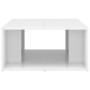 Mesas de centro 4 pzas contrachapada blanco brillo 33x33x33 cm de vidaXL, Mesas de centro - Ref: Foro24-806819, Precio: 40,24...