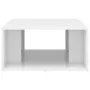 Mesas de centro 4 pzas contrachapada blanco brillo 33x33x33 cm de vidaXL, Mesas de centro - Ref: Foro24-806819, Precio: 39,87...