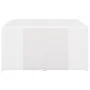 Mesas de centro 4 pzas contrachapada blanco brillo 33x33x33 cm de vidaXL, Mesas de centro - Ref: Foro24-806819, Precio: 39,87...