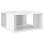 Mesas de centro 4 pzas contrachapada blanco brillo 33x33x33 cm de vidaXL, Mesas de centro - Ref: Foro24-806819, Precio: 39,87...