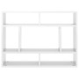Estantería de pared contrachapada blanco brillante 75x16x55 cm en Estanterías | Comprar online en Foru.es