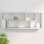 Estantería de pared madera contrachapada blanco 36x16x90 cm en Estanterías | Comprar online en Foru.es