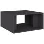 Mesas de centro 4 pzas madera contrachapada gris 33x33x33 cm de vidaXL, Mesas de centro - Ref: Foro24-806815, Precio: 39,88 €...