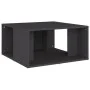 Mesas de centro 4 pzas madera contrachapada gris 33x33x33 cm de vidaXL, Mesas de centro - Ref: Foro24-806815, Precio: 39,48 €...