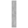 Estantería de pared contrachapada gris hormigón 36x16x90 cm en Estanterías | Comprar online en Foru.es