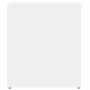 Baúl de almacenamiento madera contrachapada blanco 84x42x46 cm en Baúles de almacenamiento | Comprar online en Foru.es