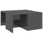 Mesas de centro 4 pzas contrachapada gris brillante 33x33x33 cm de vidaXL, Mesas de centro - Ref: Foro24-806821, Precio: 42,1...