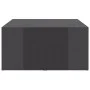 Mesas de centro 4 pzas contrachapada gris brillante 33x33x33 cm de vidaXL, Mesas de centro - Ref: Foro24-806821, Precio: 42,1...
