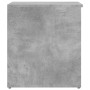 Baúl almacenaje madera contrachapada gris hormigón 84x42x46 cm en Baúles de almacenamiento | Comprar online en Foru.es