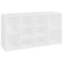 Banco zapatero de madera contrachapada blanco 103x30x55 cm en Zapateros y organizadores de calzado | Comprar online en Foru.es