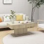 Sonoma oak plywood coffee table 96x50x45 cm by vidaXL, Coffee table - Ref: Foro24-806834, Price: 50,92 €, Discount: %