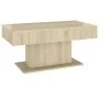 Sonoma oak plywood coffee table 96x50x45 cm by vidaXL, Coffee table - Ref: Foro24-806834, Price: 50,92 €, Discount: %
