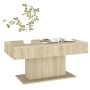 Mesa de centro madera contrachapada roble Sonoma 96x50x45 cm de vidaXL, Mesas de centro - Ref: Foro24-806834, Precio: 51,78 €...