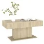 Sonoma oak plywood coffee table 96x50x45 cm by vidaXL, Coffee table - Ref: Foro24-806834, Price: 50,92 €, Discount: %