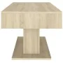 Sonoma oak plywood coffee table 96x50x45 cm by vidaXL, Coffee table - Ref: Foro24-806834, Price: 50,92 €, Discount: %