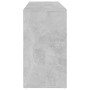 Banco zapatero madera contrachapada gris hormigón 103x30x55cm en Zapateros y organizadores de calzado | Comprar online en Foru.e