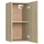 Mueble de TV 2 uds madera contrachapada roble 30,5x30x60 cm en Muebles TV | Comprar online en Foru.es