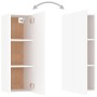 Mueble para TV madera contrachapada blanco 30,5x30x90 cm en Muebles TV | Comprar online en Foru.es