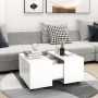 Mesa de centro madera contrachapada blanco 60x60x38 cm de vidaXL, Mesas de centro - Ref: Foro24-806858, Precio: 63,53 €, Desc...