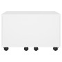 Mesa de centro madera contrachapada blanco 60x60x38 cm de vidaXL, Mesas de centro - Ref: Foro24-806858, Precio: 63,53 €, Desc...