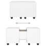 Mesa de centro madera contrachapada blanco 60x60x38 cm de vidaXL, Mesas de centro - Ref: Foro24-806858, Precio: 63,53 €, Desc...