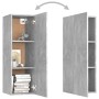 Muebles para TV 2 uds contrachapada gris hormigón 30,5x30x90 cm en Muebles TV | Comprar online en Foru.es