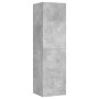 Mueble de TV madera contrachapada gris hormigón 30,5x30x110 cm en Muebles TV | Comprar online en Foru.es