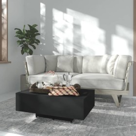 Mesa de centro madera contrachapada negro 85x55x31 cm en Mesas de centro | Comprar online en Foru.es
