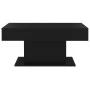 Mesa de centro madera contrachapada negro 96x50x45 cm de vidaXL, Mesas de centro - Ref: Foro24-806832, Precio: 71,73 €, Descu...