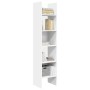 Estantería librería madera contrachapada blanco 40x35x180 cm en Librerías y estanterías | Comprar online en Foru.es