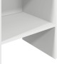 Estantería librería madera contrachapada blanco 40x35x180 cm en Librerías y estanterías | Comprar online en Foru.es