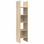 Estantería madera contrachapada color roble Sonoma 40x35x180 cm en Librerías y estanterías | Comprar online en Foru.es