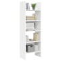 Estantería librería madera contrachapada blanco 60x35x180 cm en Librerías y estanterías | Comprar online en Foru.es